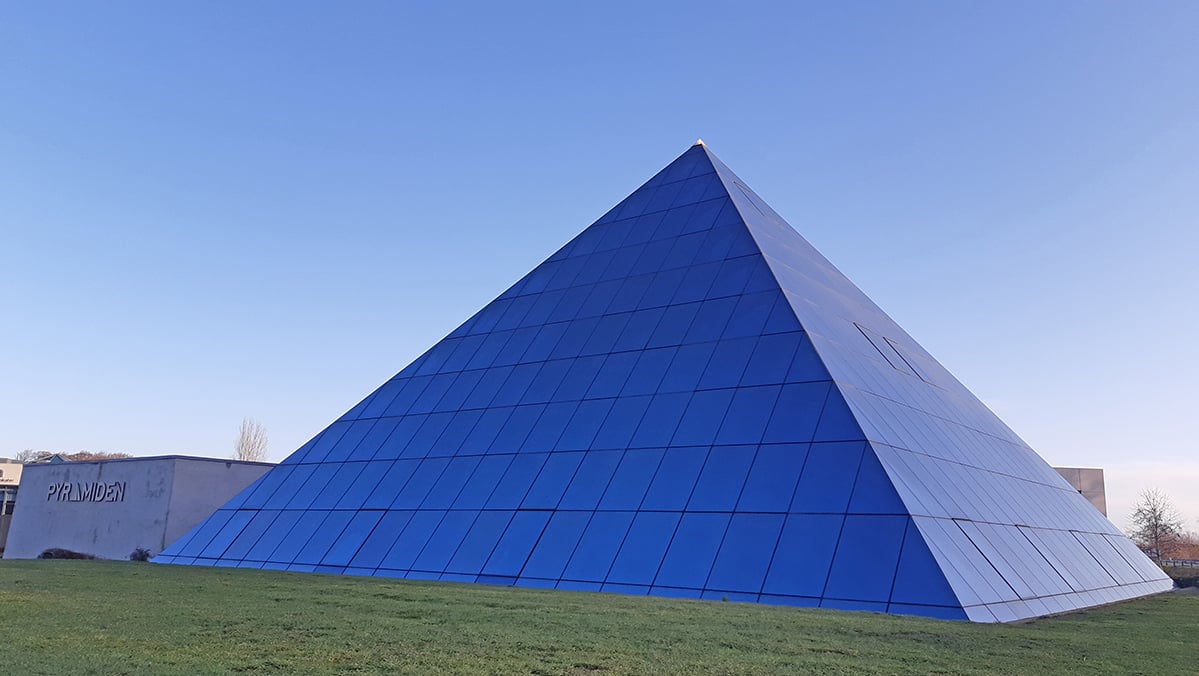 Danish pyramid brings uniqueness to the city and entrepreneurship