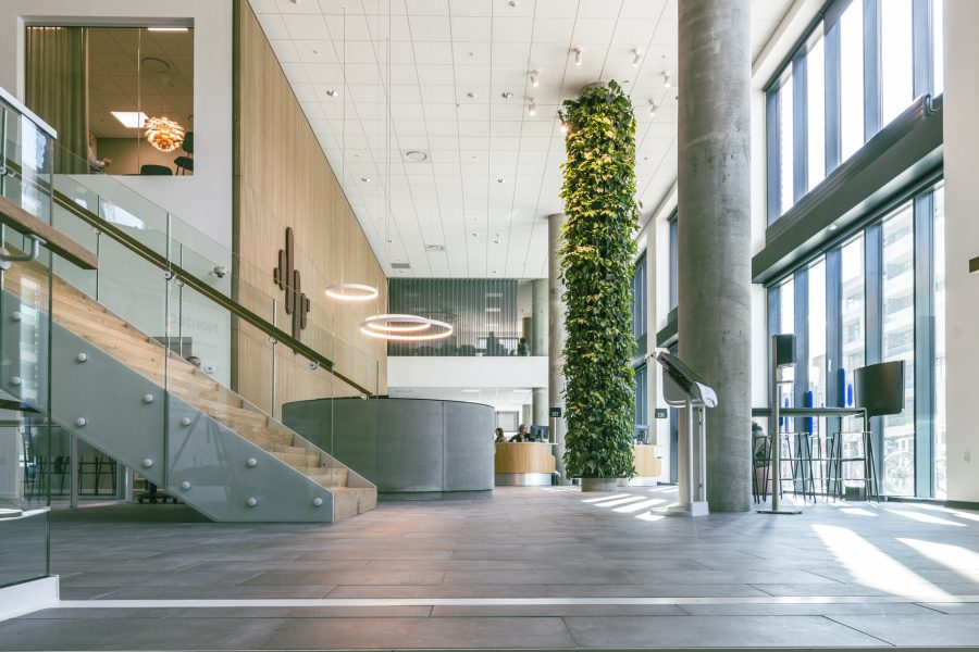 Max Column With Plants Plant columns from Natural Greenwalls | Sustainable and reliable